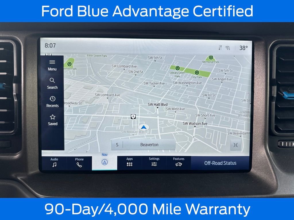 Certified 2024 Ford Bronco Black Diamond w/ Sasquatch Package AWD/4WD image 20