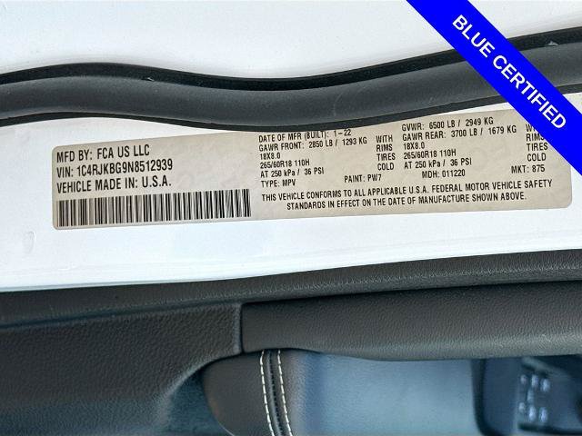 Used 2022 Jeep Grand Cherokee L Limited w/ MOPAR Finishing Package AWD/4WD image 25