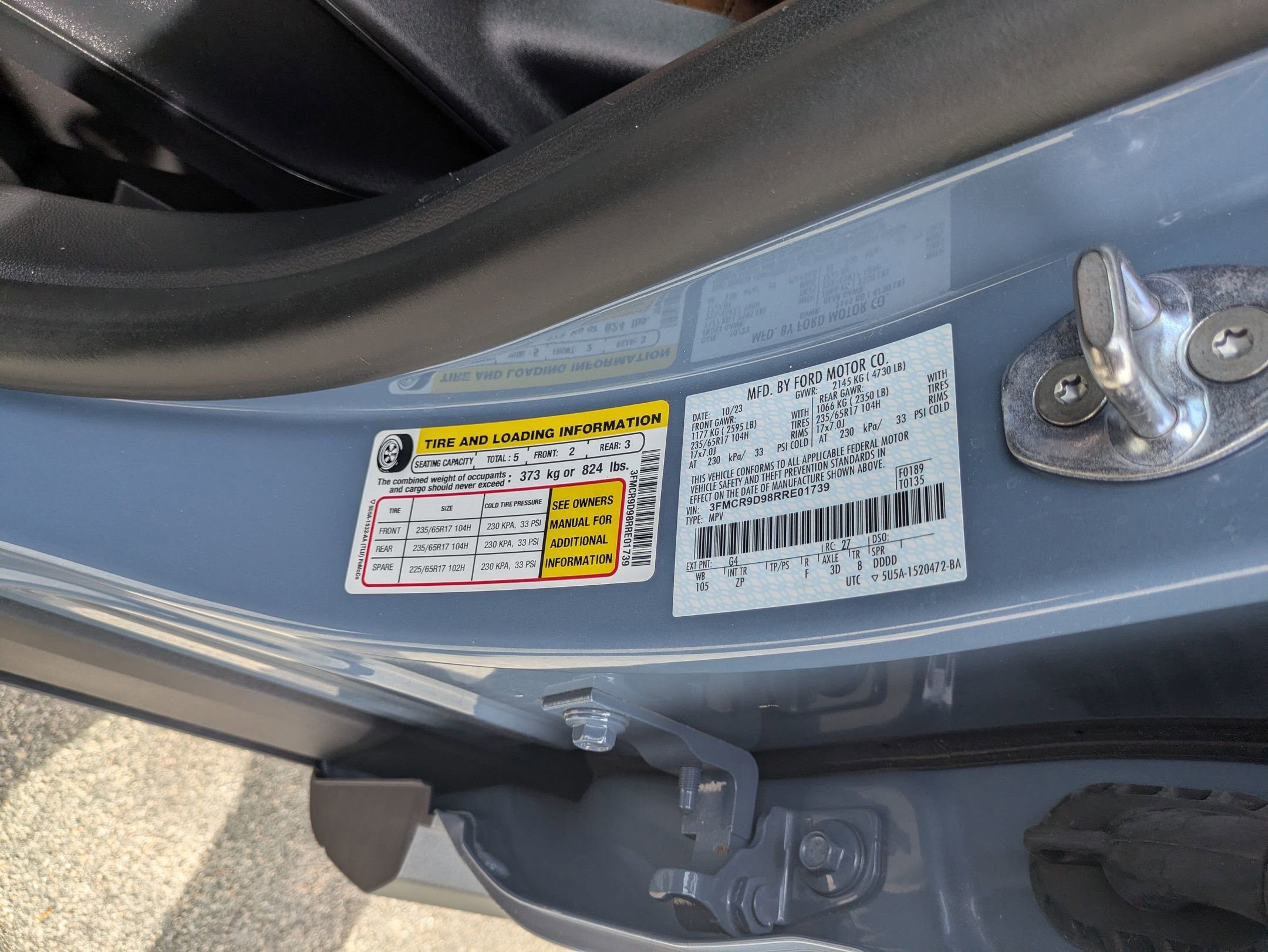 Certified 2024 Ford Bronco Sport Badlands w/ Premium Package image 43