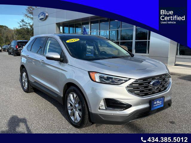 Certified 2019 Ford Edge Titanium w/ Equipment Group 301A FWD image 1