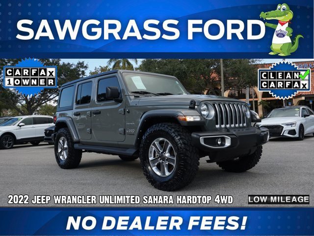 Used 2022 Jeep Wrangler Unlimited Sahara image 5