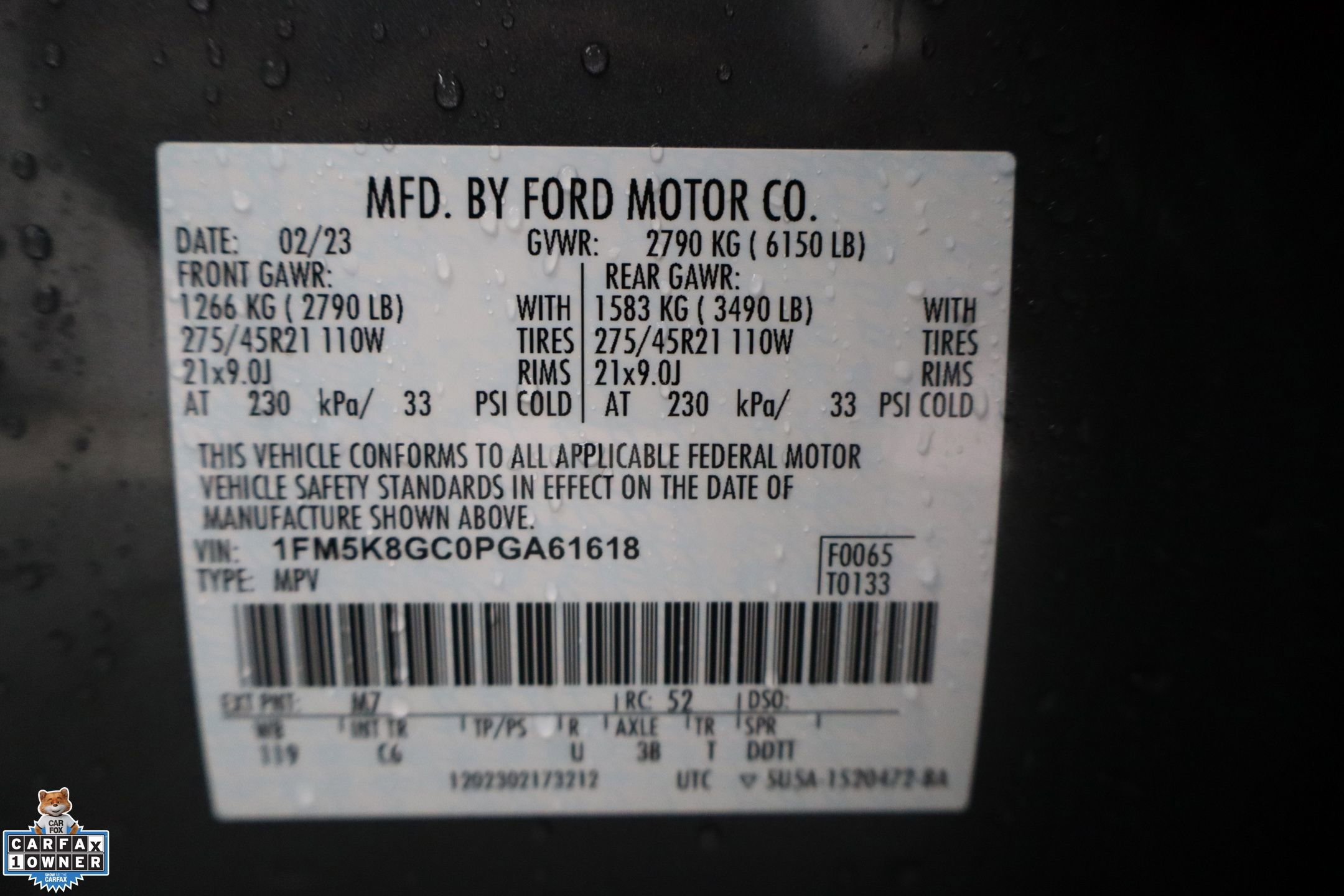 Certified 2023 Ford Explorer ST w/ Equipment Group 401A image 30