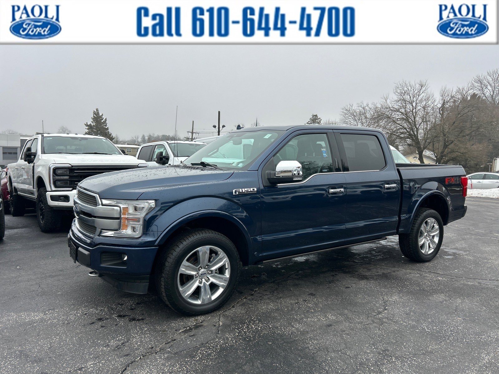 Certified 2019 Ford F150 Platinum w/ Equipment Group 701A Luxury