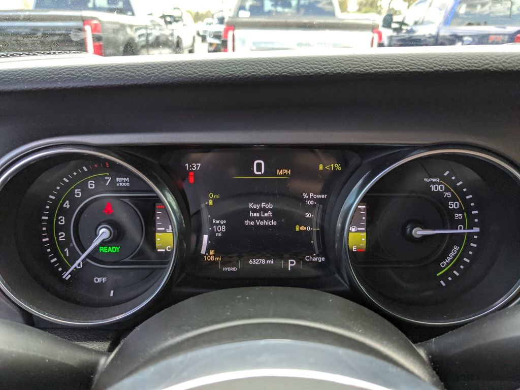 Used 2022 Jeep Wrangler Unlimited Rubicon 4xe w/ Steel Bumper Group image 33