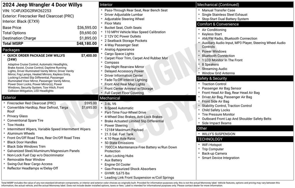 Used 2024 Jeep Wrangler Willys image 5