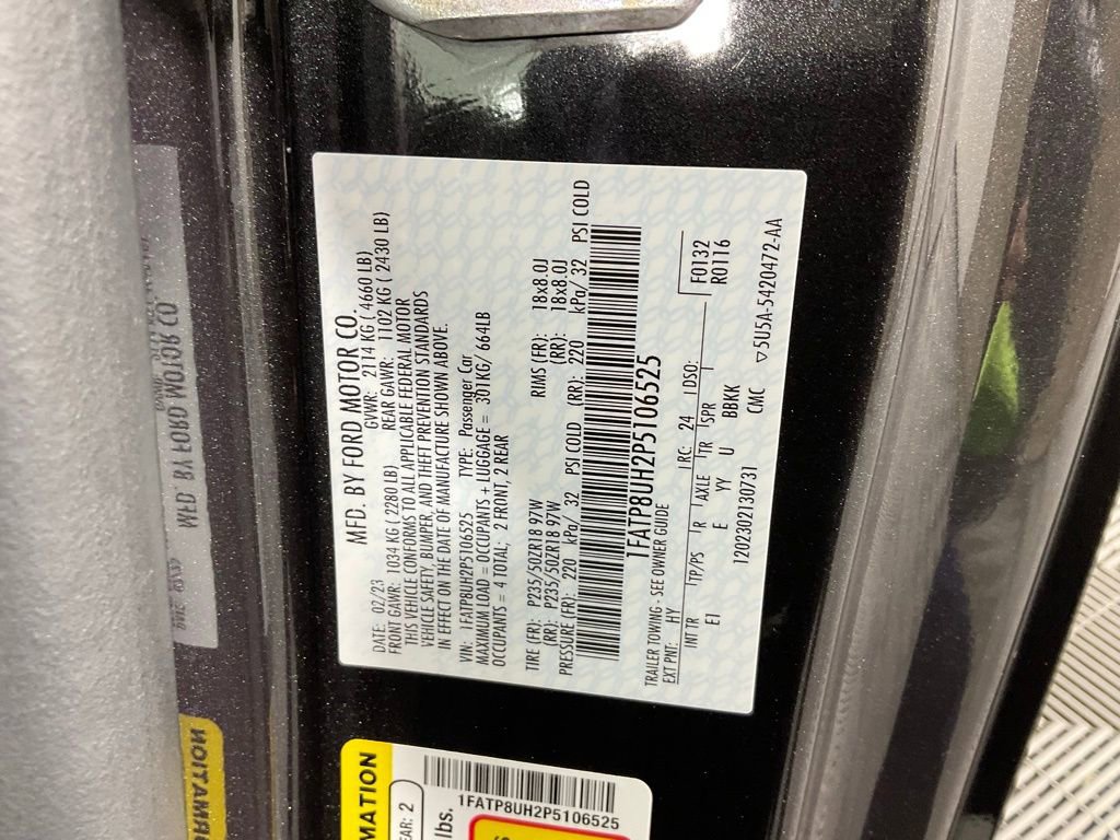 Certified 2023 Ford Mustang Premium w/ Ford Safe & Smart Package image 26