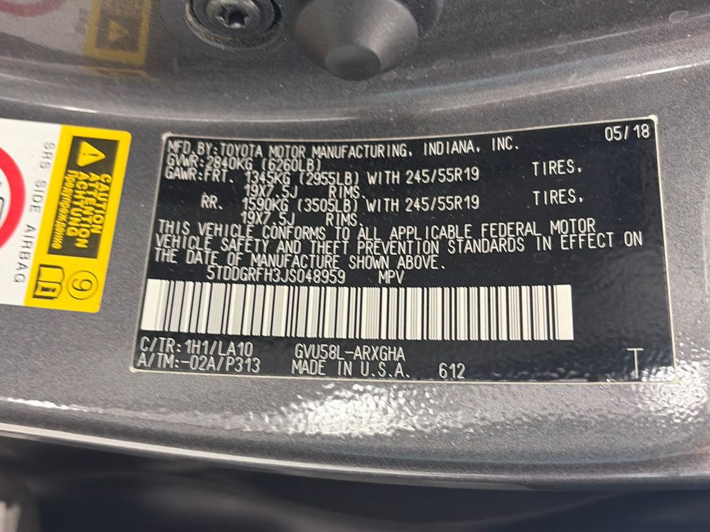 Used 2018 Toyota Highlander Limited Platinum image 9