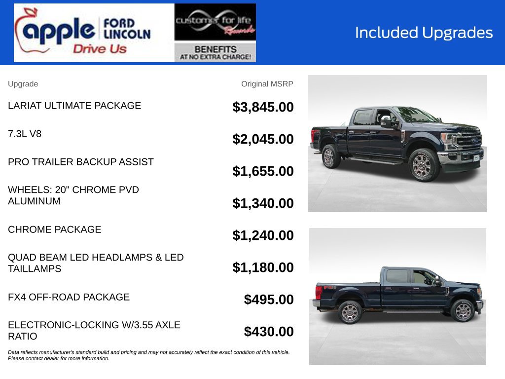 Certified 2022 Ford F250 Lariat w/ Lariat Ultimate Package AWD/4WD image 4