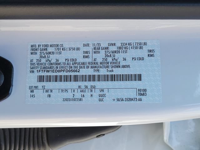 Certified 2023 Ford F150 XLT w/ Equipment Group 302A High AWD/4WD image 16