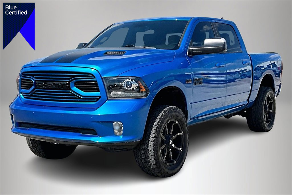 Used 2018 RAM 1500 Sport w/ Hydro Blue Sport Package