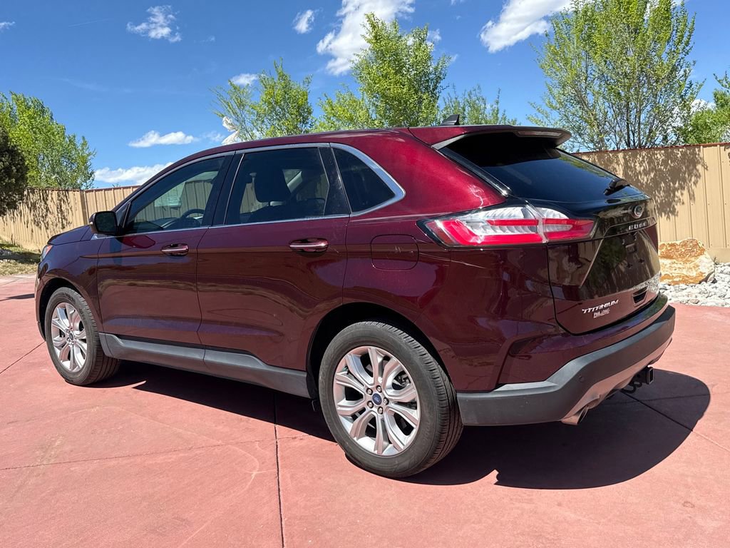 Certified 2022 Ford Edge Titanium w/ Class II Trailer Tow Package AWD/4WD image 5