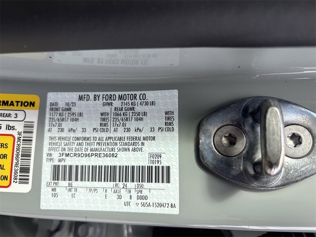 Certified 2023 Ford Bronco Sport Badlands image 34