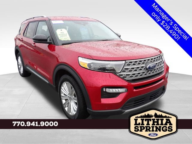 Certified 2022 Ford Explorer Limited w/ Limited Technology Package