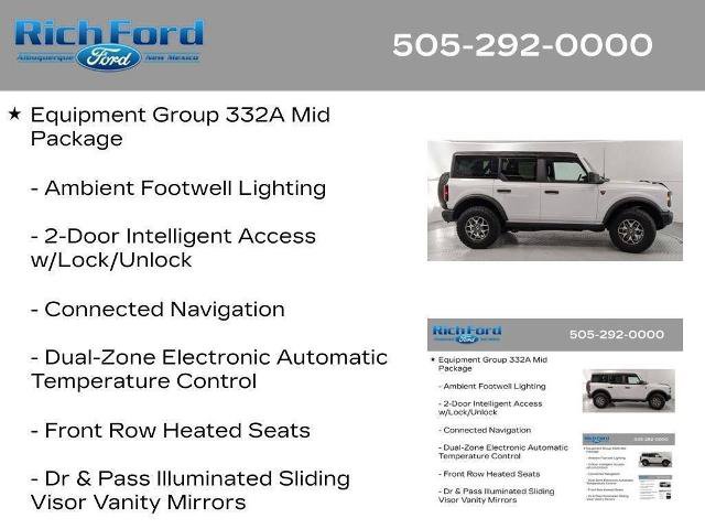Certified 2025 Ford Bronco Badlands AWD/4WD image 19