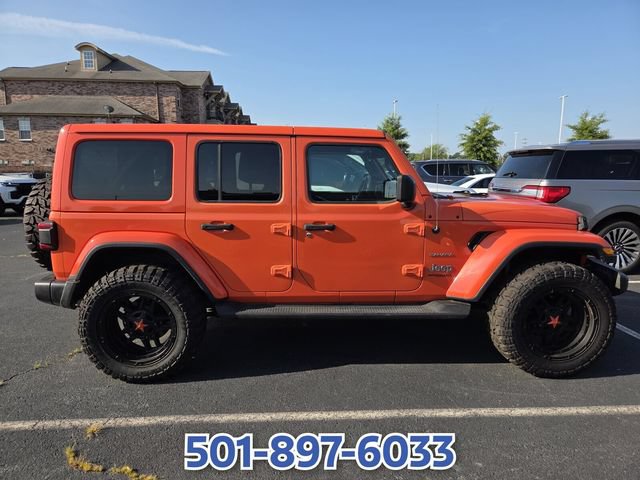 Used 2020 Jeep Wrangler Unlimited Sahara AWD/4WD image 4