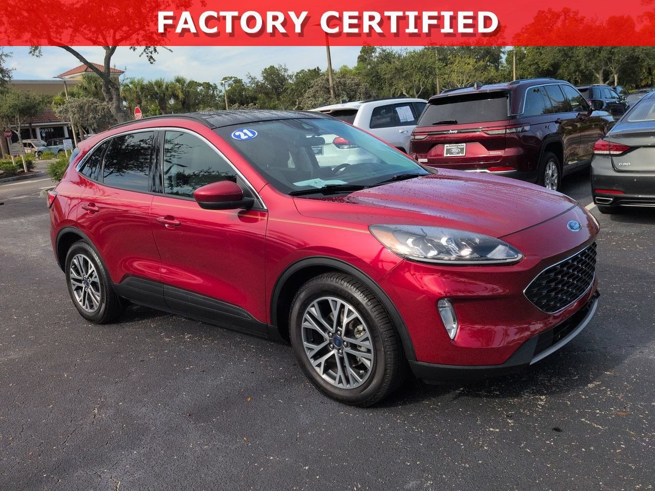 Certified 2021 Ford Escape SEL w/ Technology Package FWD image 2