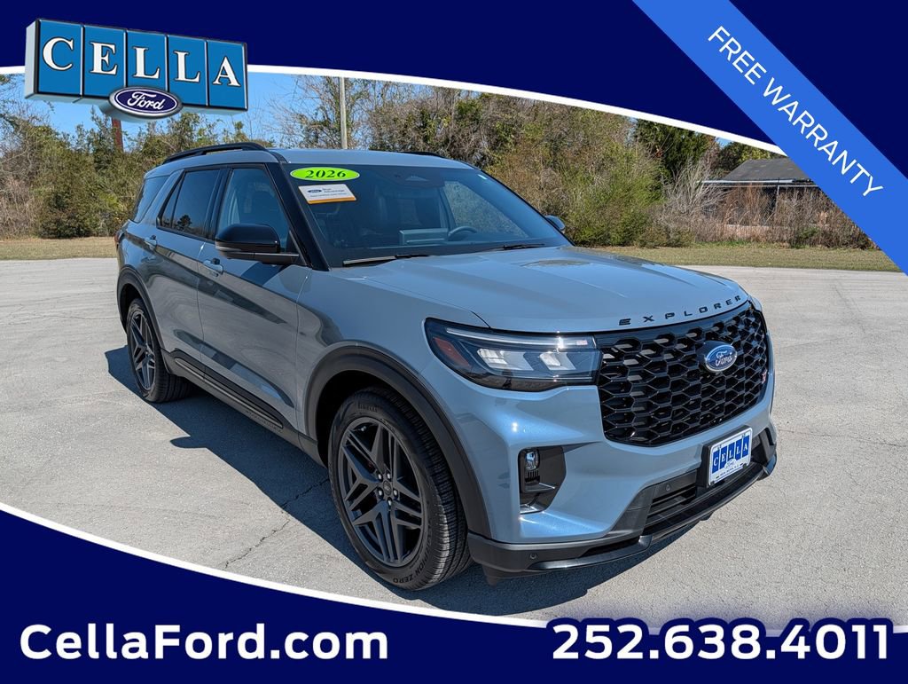 Certified 2026 Ford Explorer ST w/ Sun And Sound Package