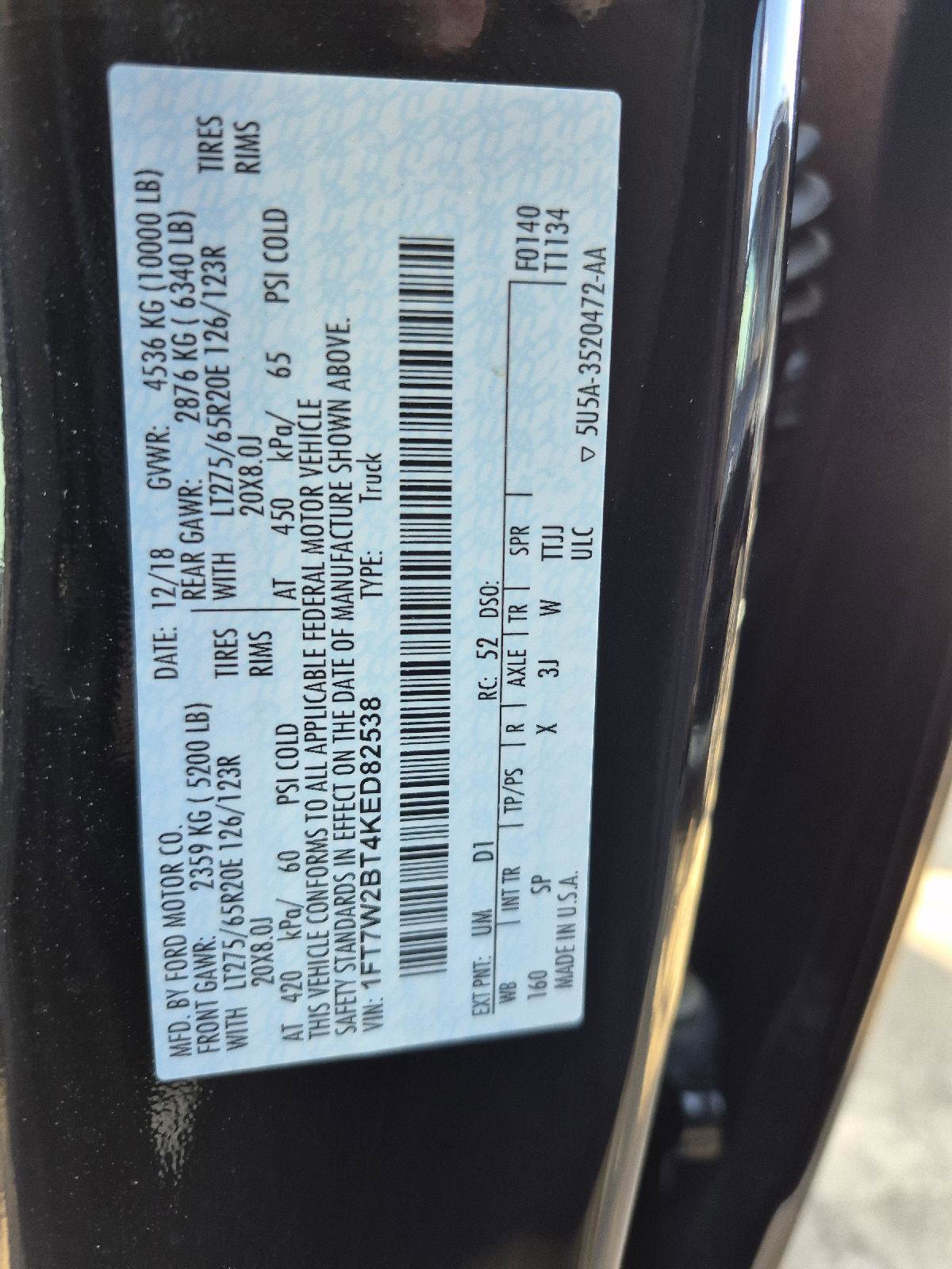 Certified 2019 Ford F250 King Ranch w/ King Ranch Ultimate Package image 5