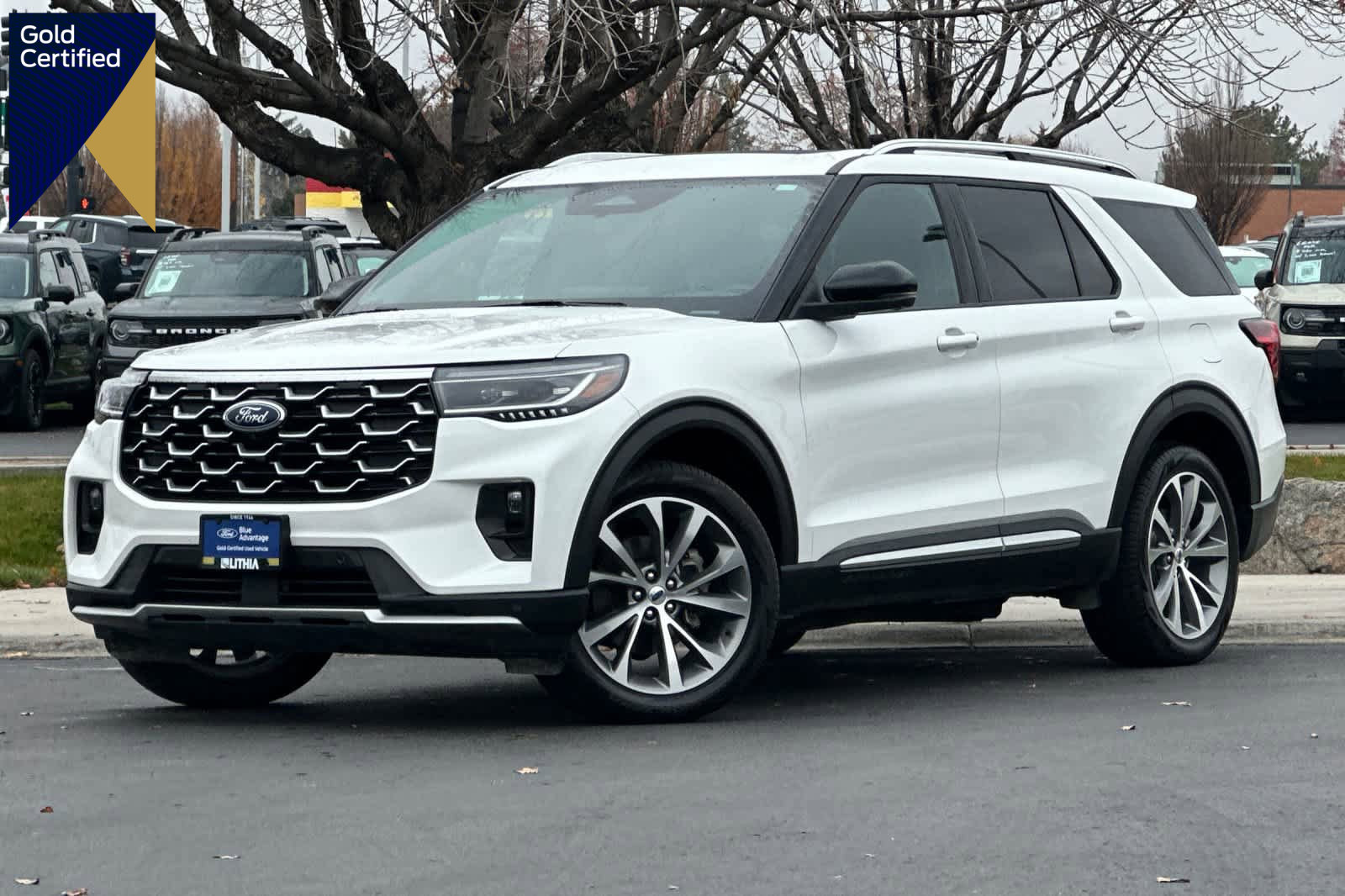 Certified 2025 Ford Explorer Platinum w/ Ultimate Package