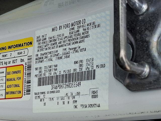 Certified 2017 Ford Fusion SE w/ Fusion SE Technology Package image 27