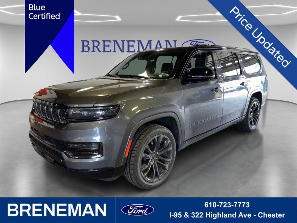Used 2024 Jeep Grand Wagoneer L Series II w/ Quick Order Packagew 28T AWD/4WD 360° Tour