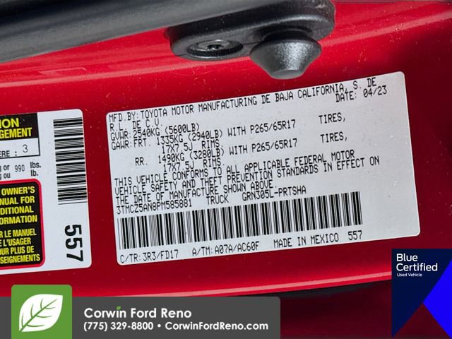 Used 2023 Toyota Tacoma TRD Sport image 32