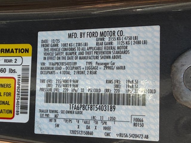 Certified 2026 Ford Mustang GT Premium RWD image 31