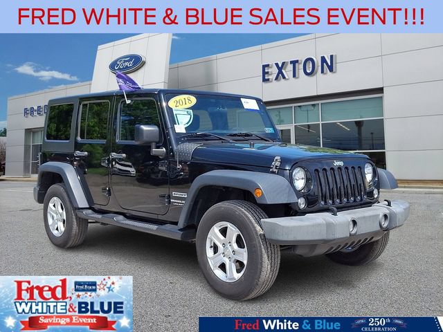 Used 2018 Jeep Wrangler Unlimited Sport