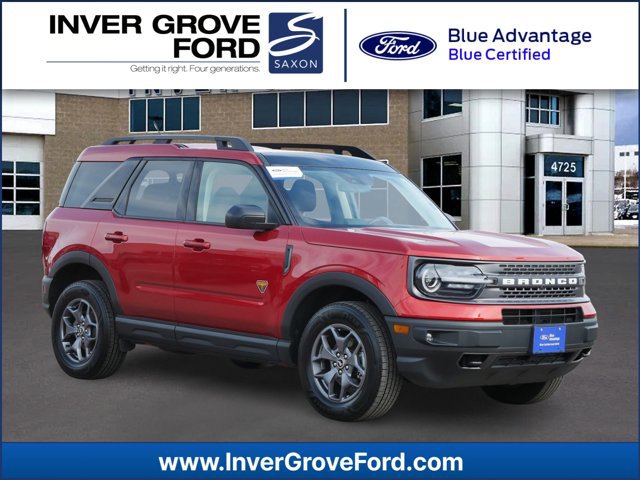 Certified 2023 Ford Bronco Sport Badlands w/ Premium Package