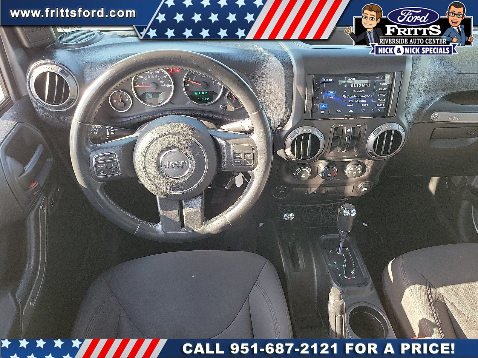 Used 2017 Jeep Wrangler Unlimited Sport w/ Quick Order Package 24S AWD/4WD image 5