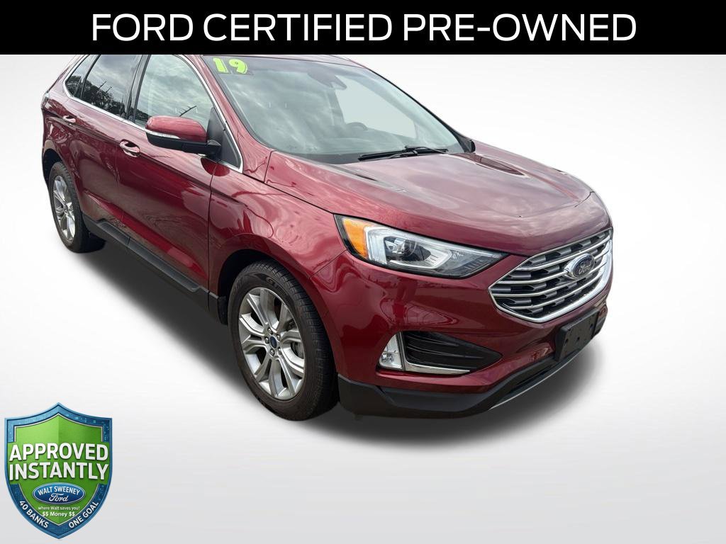 Certified 2019 Ford Edge Titanium