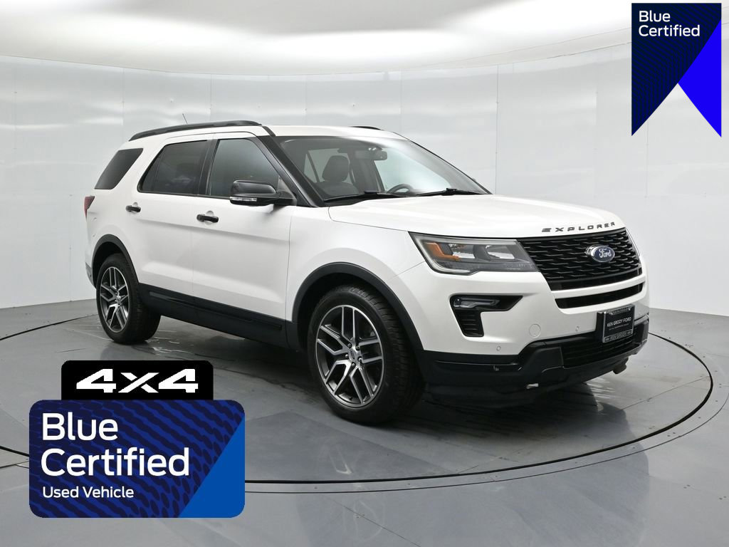 Certified 2018 Ford Explorer Sport