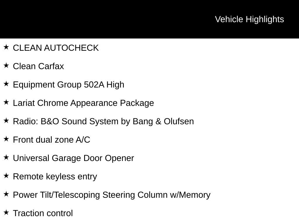 Certified 2022 Ford F150 Lariat w/ Equipment Group 502A High AWD/4WD image 5