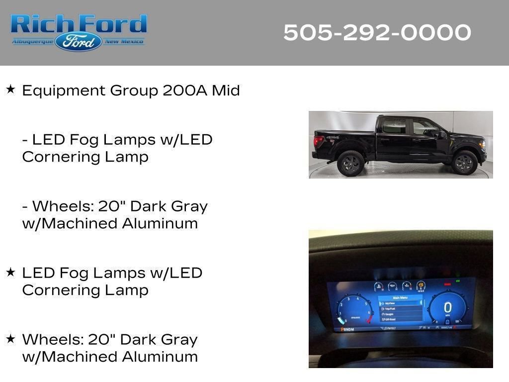 Certified 2025 Ford F150 STX w/ Equipment Group 200A AWD/4WD image 31