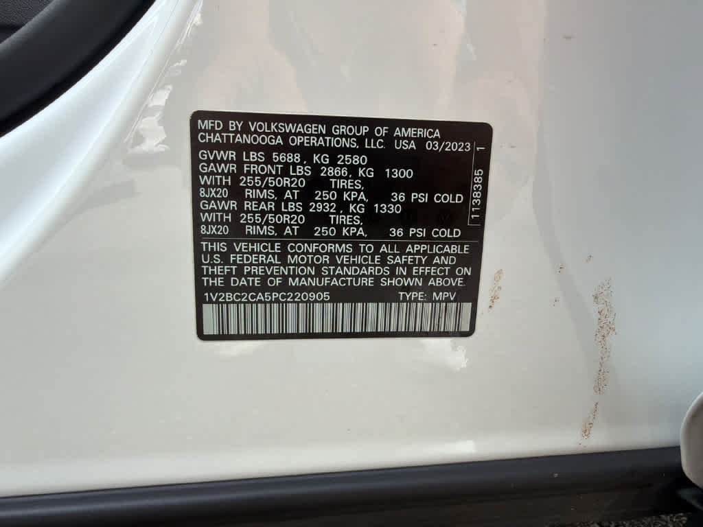 Used 2023 Volkswagen Atlas Cross Sport SEL AWD/4WD image 37