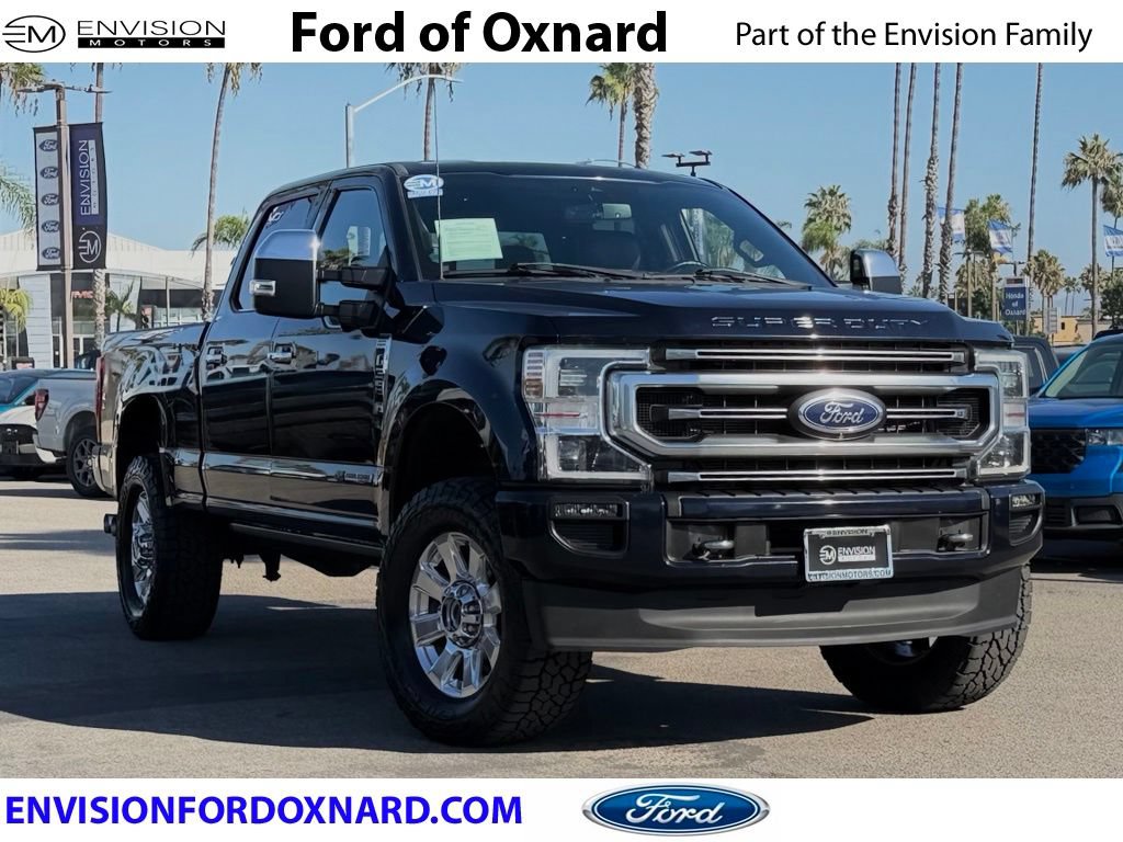 Certified 2022 Ford F350 Platinum w/ FX4 Off-Road Package AWD/4WD image 1