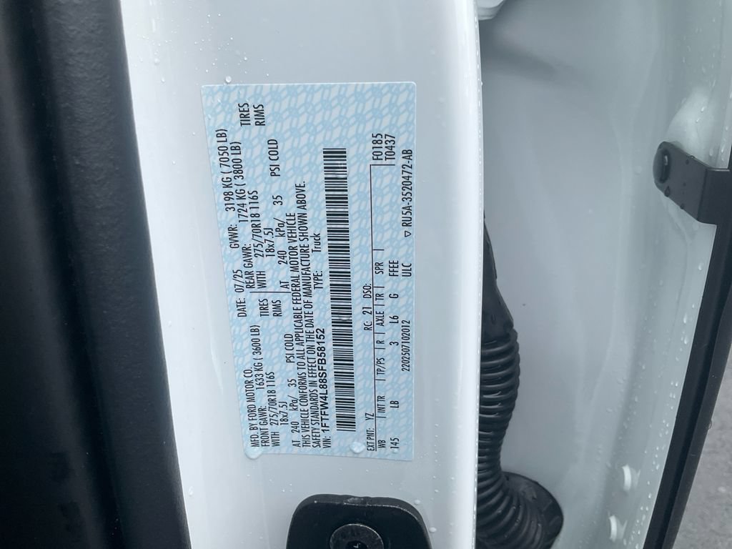 Certified 2025 Ford F150 Tremor w/ Mobile Office Package AWD/4WD image 18