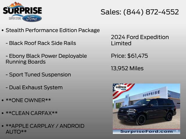 Certified 2024 Ford Expedition Limited AWD/4WD image 26