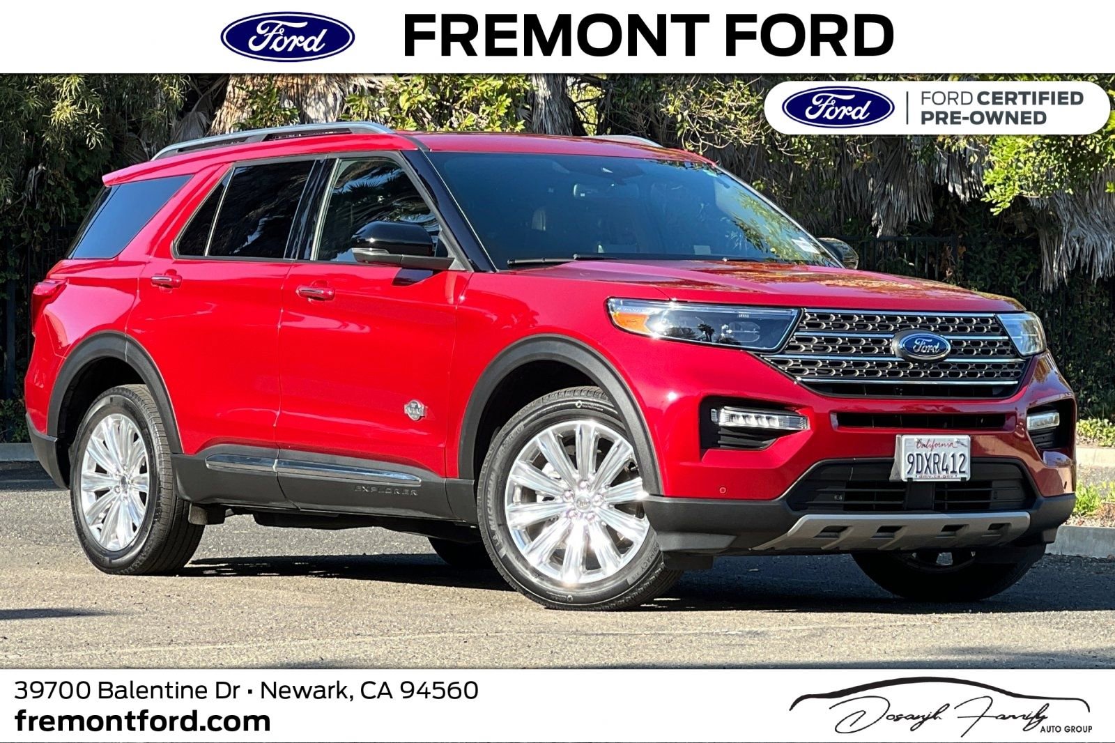 Certified 2022 Ford Explorer King Ranch w/ Technology Package
