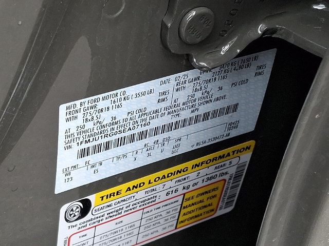 Certified 2025 Ford Expedition Tremor AWD/4WD image 27