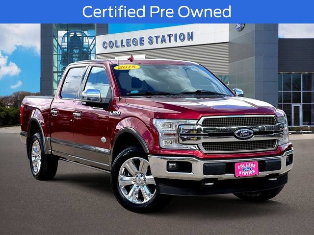 Certified 2018 Ford F150 King Ranch w/ Equipment Group 601A Luxury