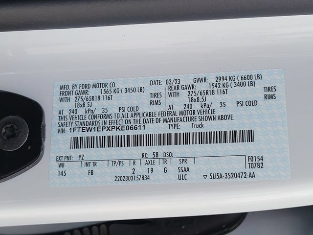 Certified 2023 Ford F150 XLT w/ Equipment Group 302A High AWD/4WD image 17