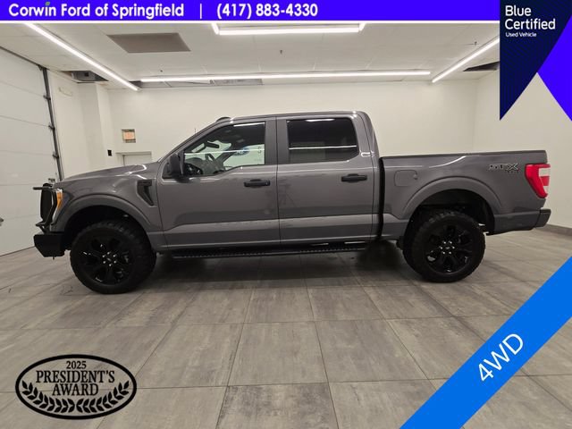 Certified 2022 Ford F150 XL w/ STX Black Appearance Package AWD/4WD image 2