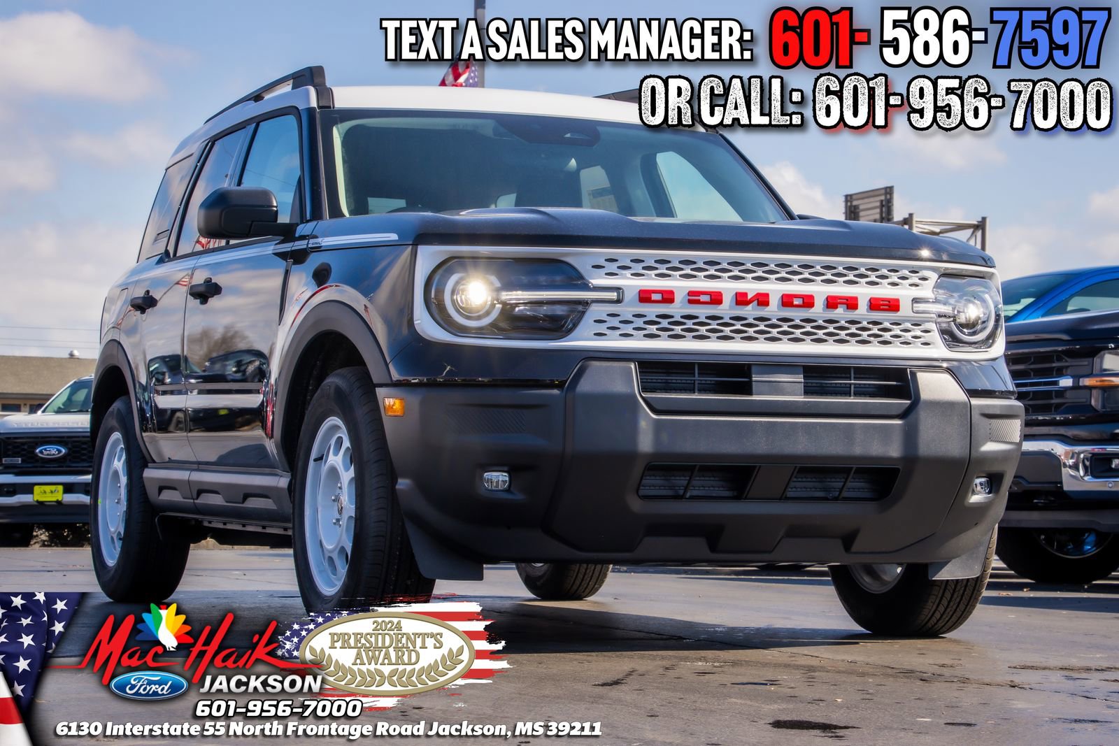 Certified 2025 Ford Bronco Sport Heritage w/ Convenience Package AWD/4WD image 11
