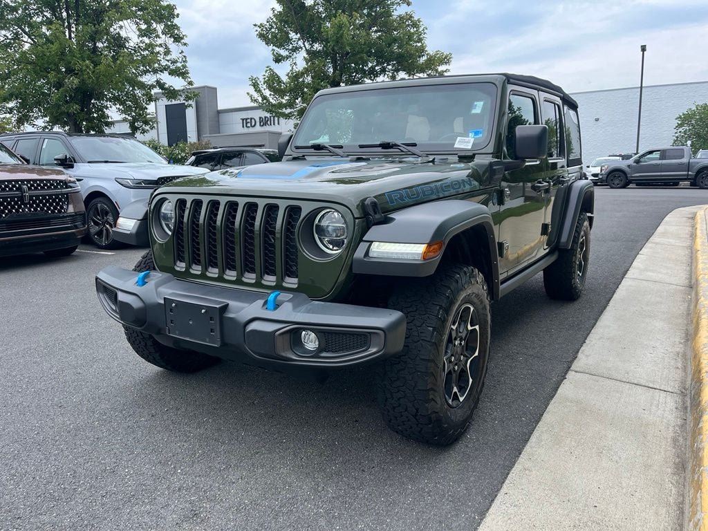 Used 2022 Jeep Wrangler Unlimited Rubicon 4xe AWD/4WD image 3