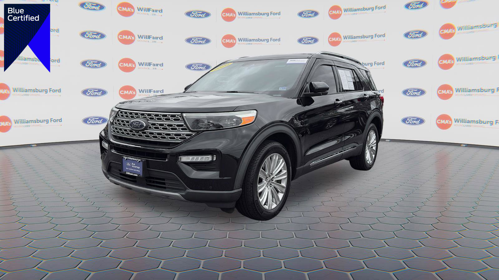 Certified 2020 Ford Explorer Limited w/ Class III Trailer Tow Package