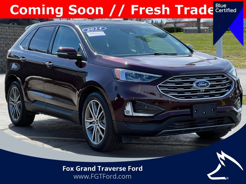 Certified 2024 Ford Edge Titanium w/ Equipment Group 301A AWD/4WD image 1
