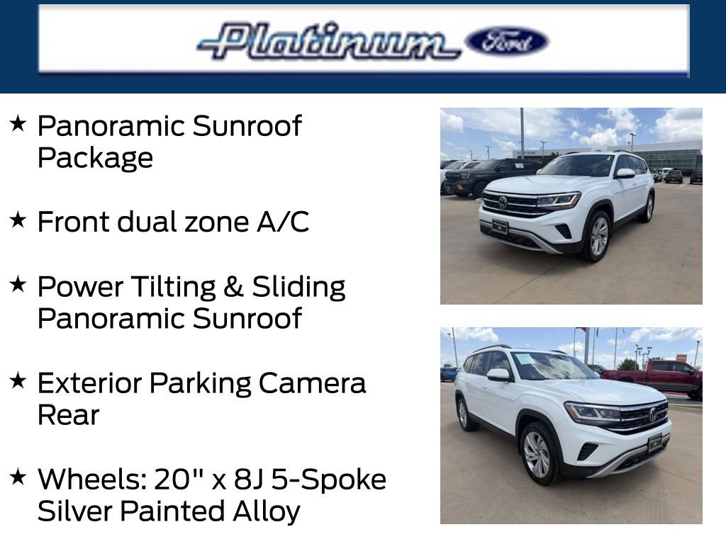Used 2022 Volkswagen Atlas SE AWD/4WD image 21