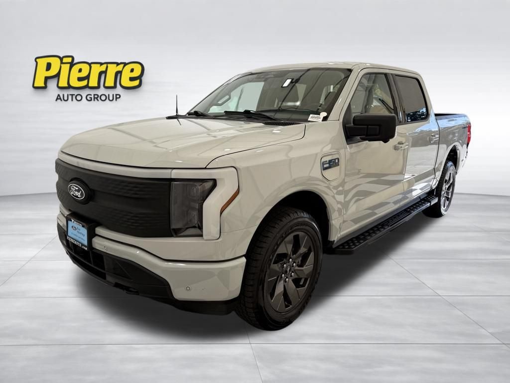 Certified 2024 Ford F150 Lightning Flash w/ Max Trailer Tow Package AWD/4WD 360° Tour