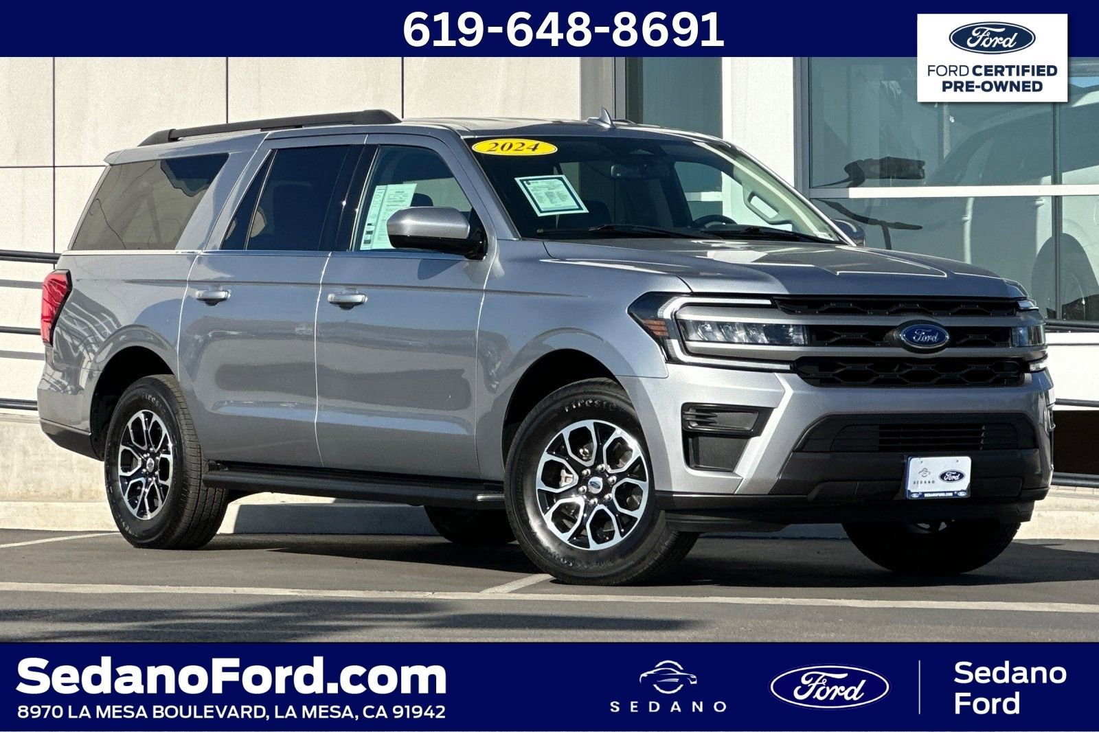 Certified 2024 Ford Expedition Max XLT RWD image 1